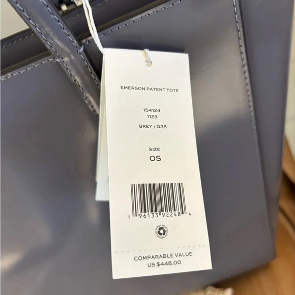 Tory Burch Emerson Patent Tote Bag NWT - Picture 3 of 12